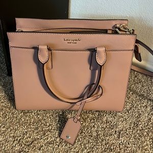 NWOT Kate Spade pink medium satchel